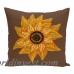 August Grove Floral Outdoor Throw Pillow ATGR5165